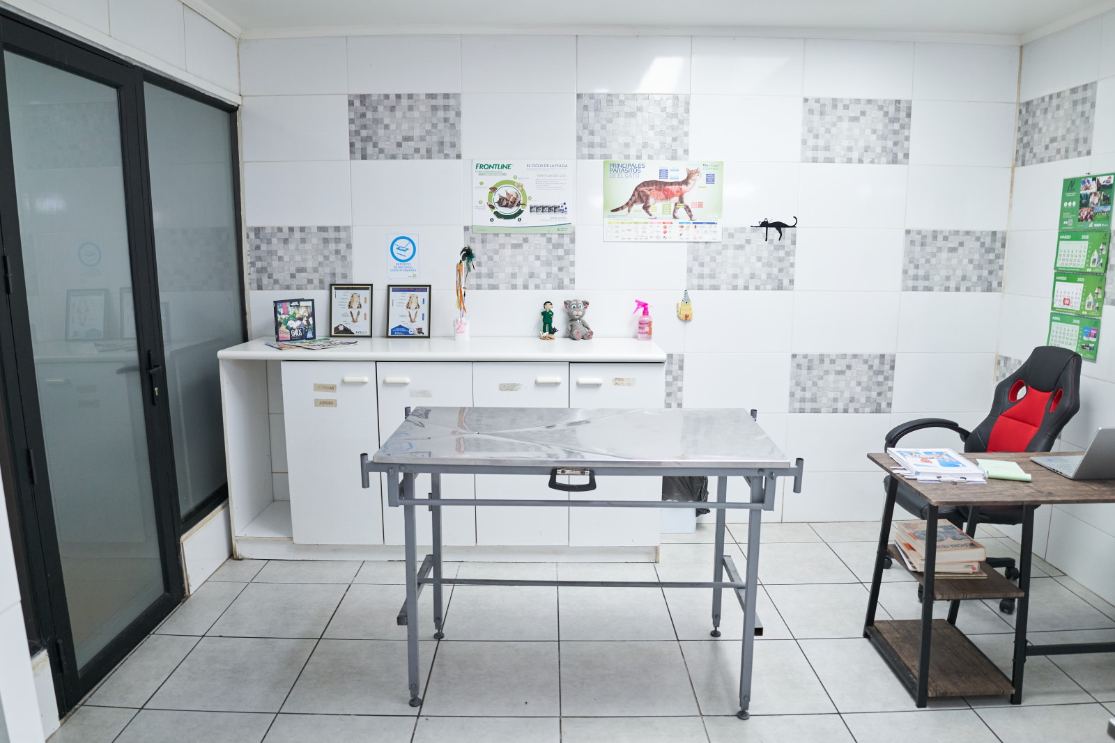 Box de consulta veterinaria